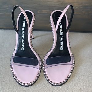 Alexander Wang Nova Slingback High Heel Sandals